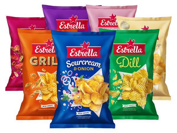 Estrella chips/ jordnötsringar