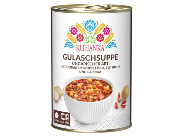 Gulaschsuppe Ungarischer Art