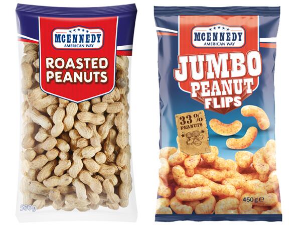 Jordnötssnacks