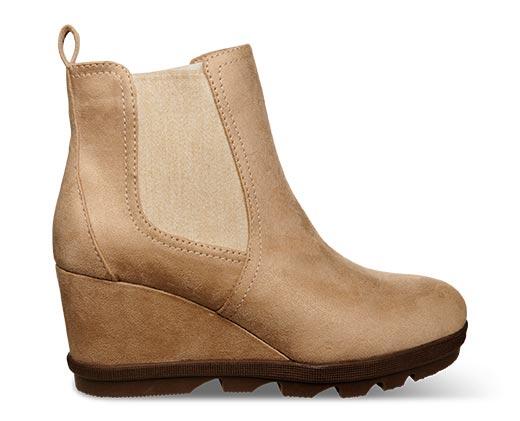 Serra Ladies Wedge Booties