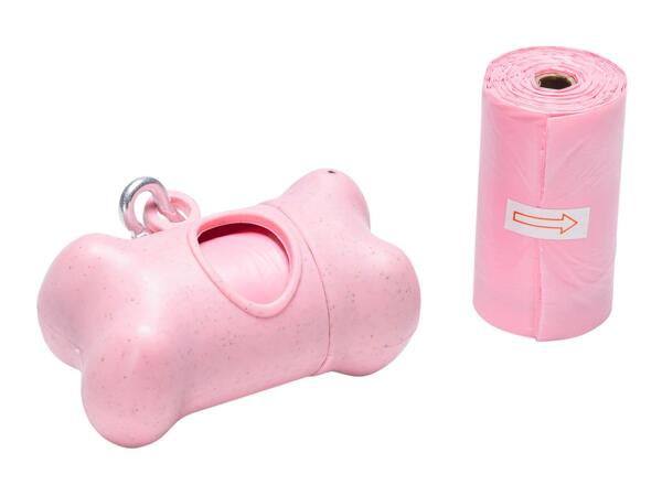 Karlie Poop Bags/​Poop Bag Holder - Pink