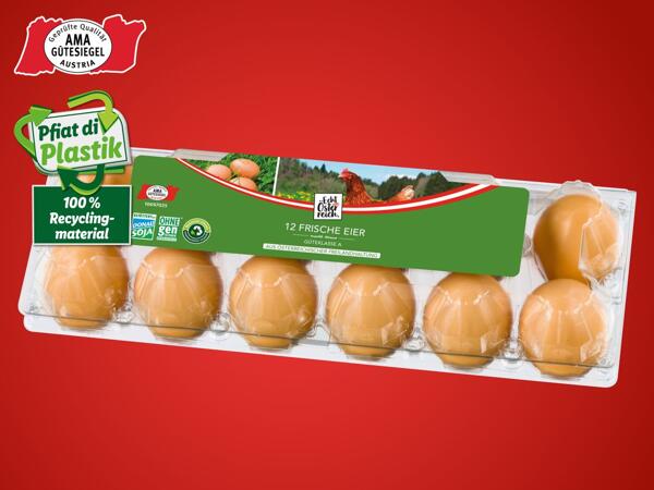 Eier aus Freilandhaltung