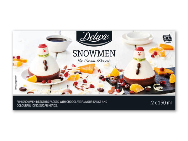 DELUXE Snemand isdessert