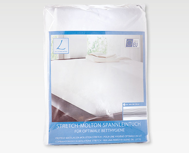 Drap-housse molleton stretch MY LIVING STYLE