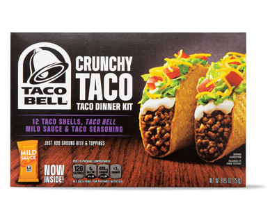 Taco Bell Crunchy Taco Dinner Kit