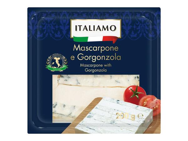 MĚKKÝ SÝR S GORGONZOLOU A MASCARPONE