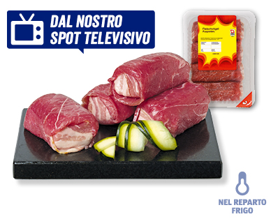 Involtini di carne