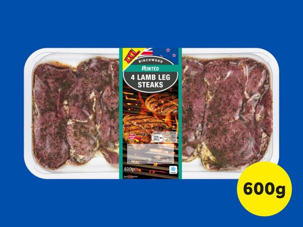 Birchwood 4 Minted Lamb Leg Steaks
