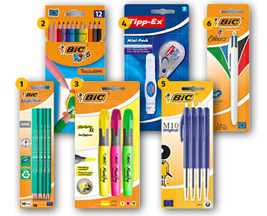 Articles de papeterie BIC