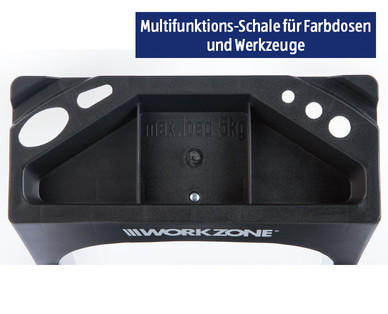 WORKZONE Alu-Leiter, 7-stufig