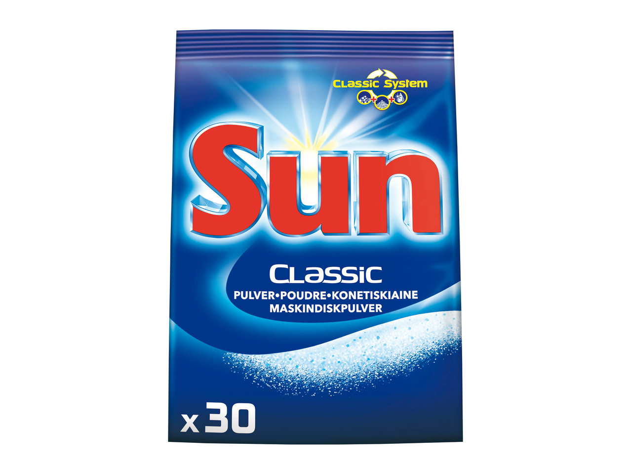 Poudre lave-vaisselle classic Sun