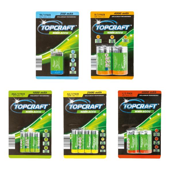 Aufladbare Batterien