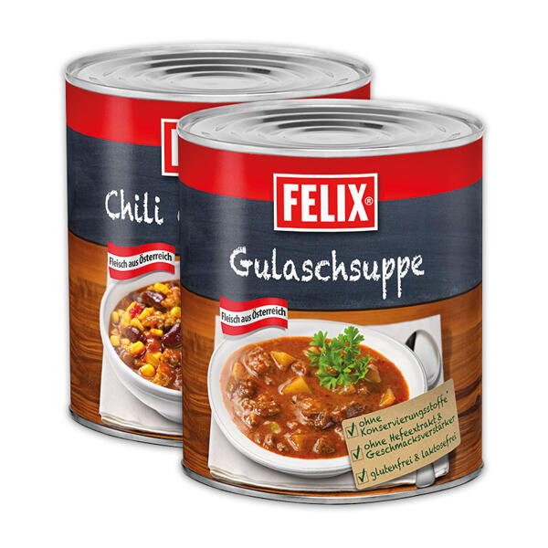 Gulaschsuppe / Chili con Carne