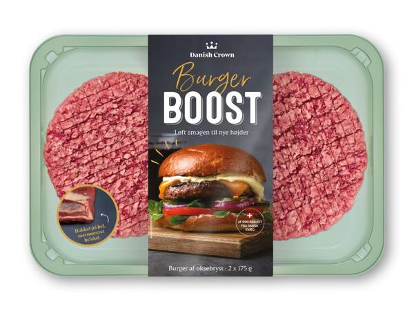 BURGER BOOST Hamburgere, Smoky Twist eller sliders
