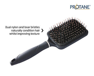 Hairbrush with Boar and Nylon Bristles