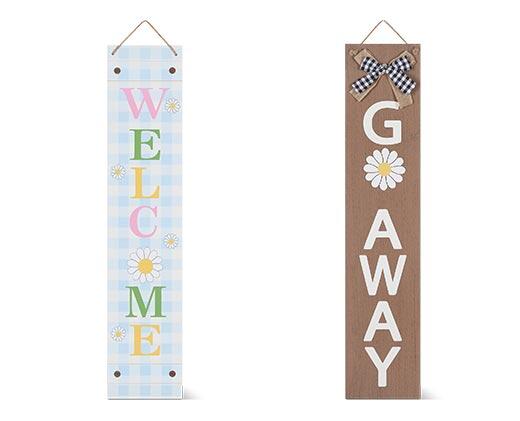 Huntington Home Spring Reversible Porch Sign
