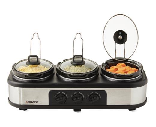 Ambiano 
 Triple Slow Cooker