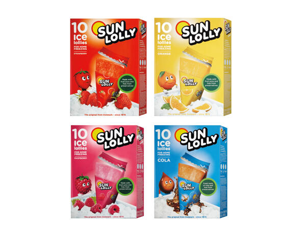 Sun Lolly isglass