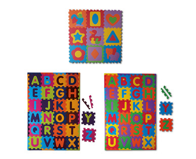 Little Journey Alphabet or 17" Shapes Foam Mat