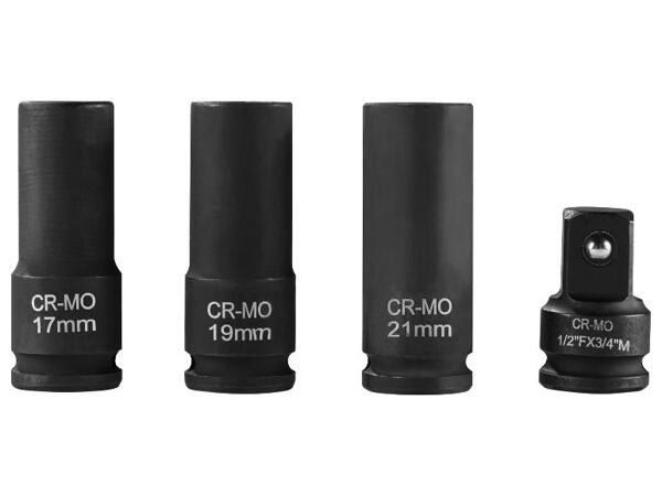 Sada s aku rázovým utahovákem 1/2″ PASSP 20-Li C4, 4 Ah