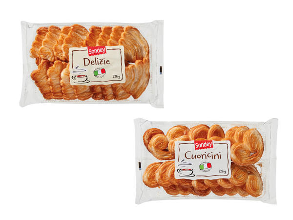 Biscuits en pâte feuilletée