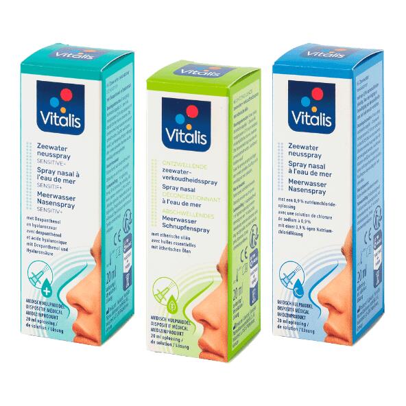 VITALIS(R) 				Spray nasal à l'eau de mer