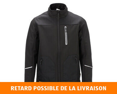KING CRAFT 
 VESTE DE TRAVAIL EN SOFTSHELL POUR HOMMES