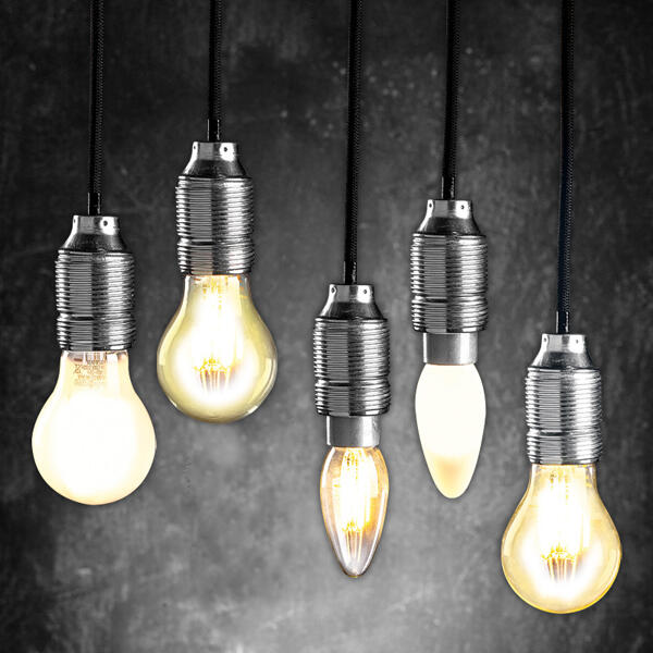 LED-Filament-Leuchtmittel-Set 320°