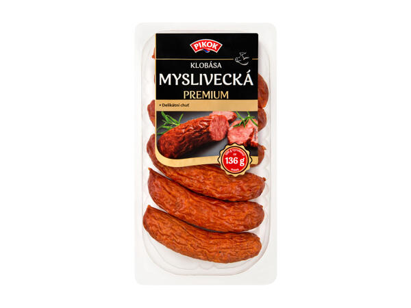 MYSLIVECKÁ KLOBÁSA