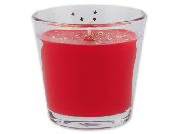 Duftkerze im Glas