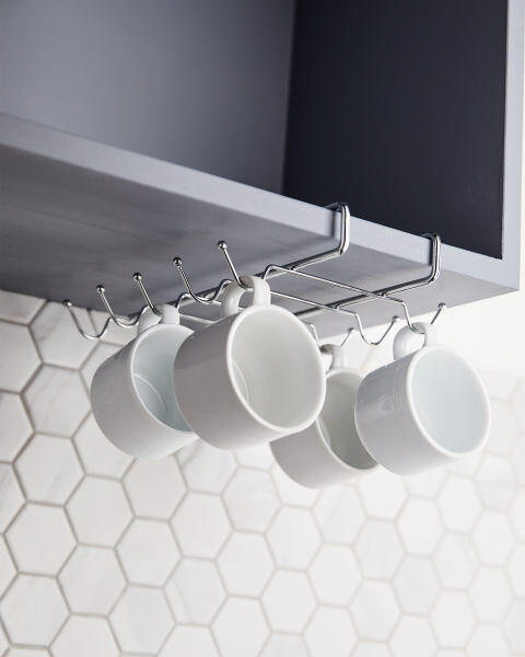 Kirkton House Chrome Mug Storage