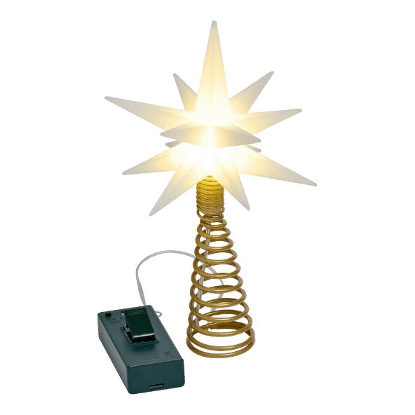 HOME CREATION(R) 				LED-Weihnachtsbaumspitze