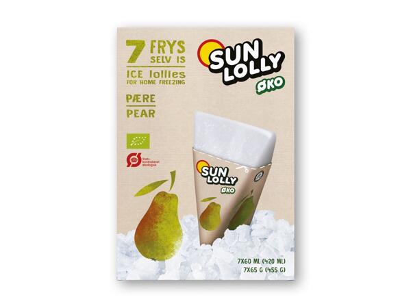 SUN LOLLY Økologisk frys-selv-is