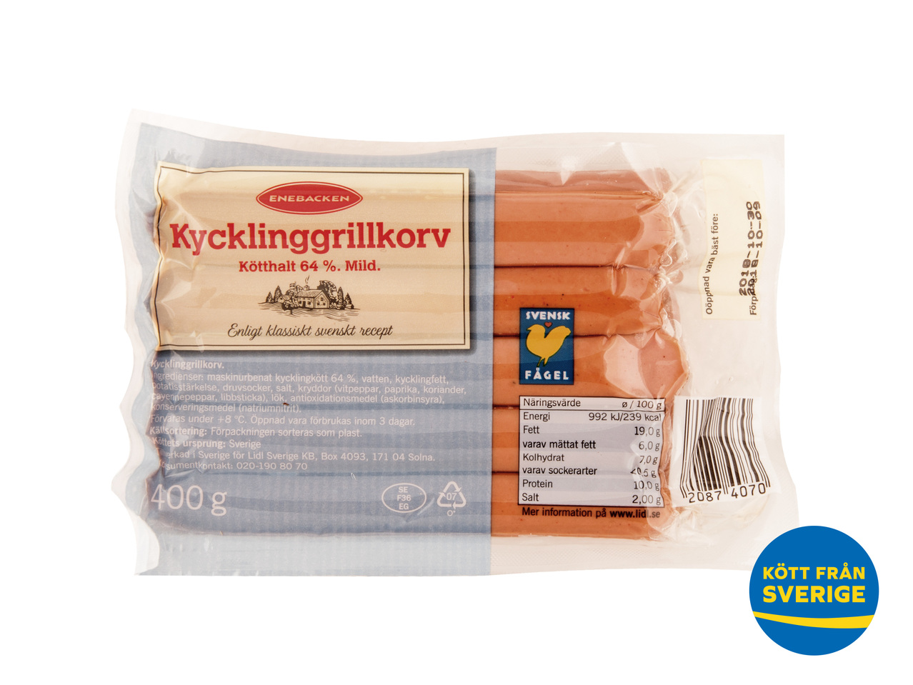 KYCKLINGGRILLKORV