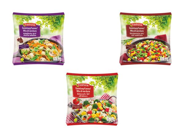 Poêlée de légumes assaisonnés