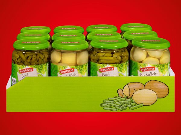 Bohnen oder Kartoffeln