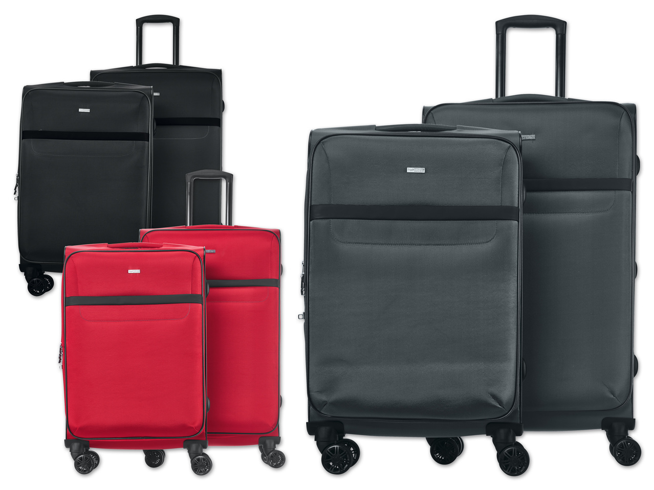 TOPMOVE(R) Trolley-Reisekoffer-Set, 2-teilig
