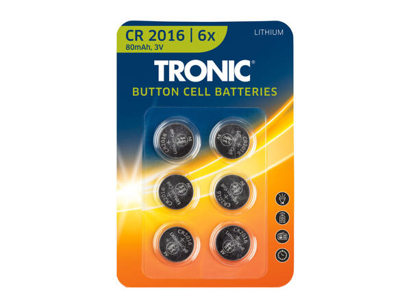 Tronic Button Cell Batteries