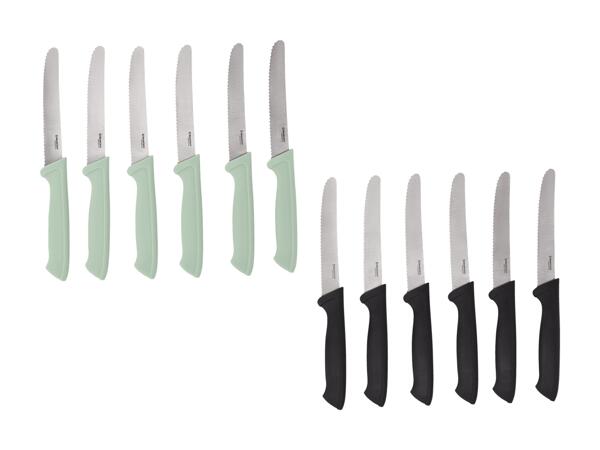 Set de couteaux à tartiner, 6 pièces