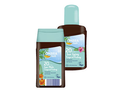 OMBRA SUN PROTEZIONE SOLARE "TROPICAL FEELING" SPF 20