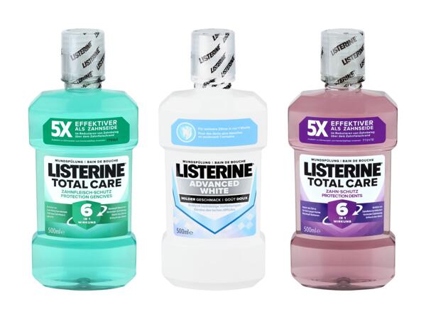 Bain de bouche Listerine, pack de 2