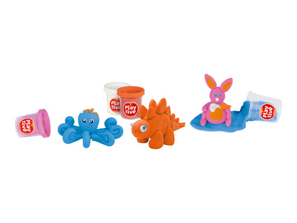 Playtive Modelling Clay Tubs