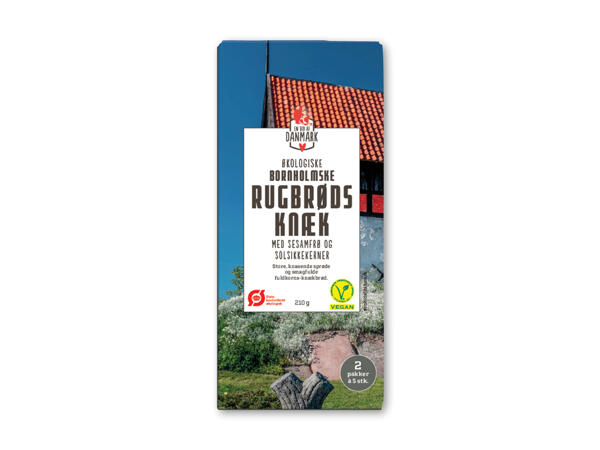 Økologiske rugbrødsknæk