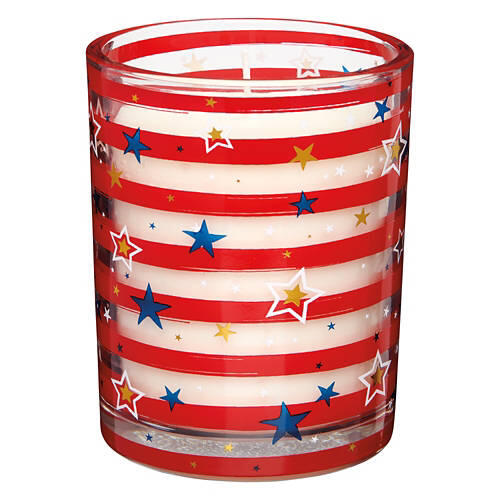 Americana Single Wick Candle - Sugared Strawberry Cream