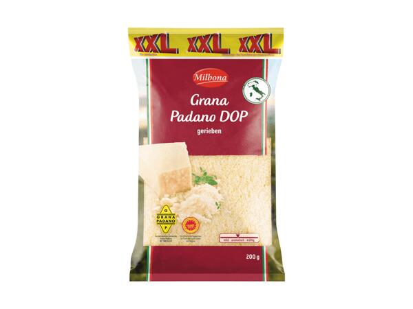Grana Padano DOP gerieben