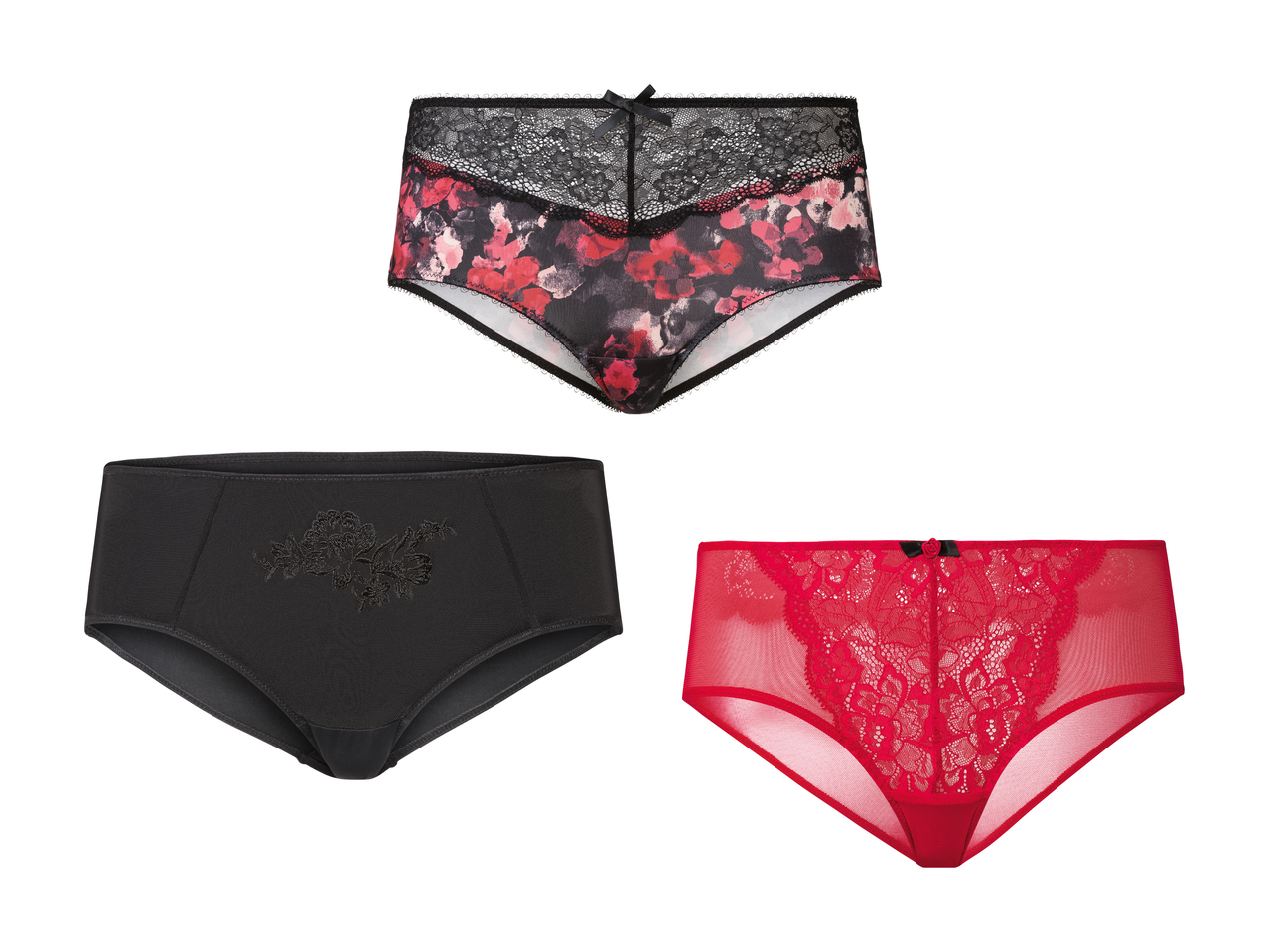 Hipsters/ Hipsters en dentelle pour femme, lot de 21