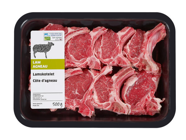 Côtes d'agneau juteuses