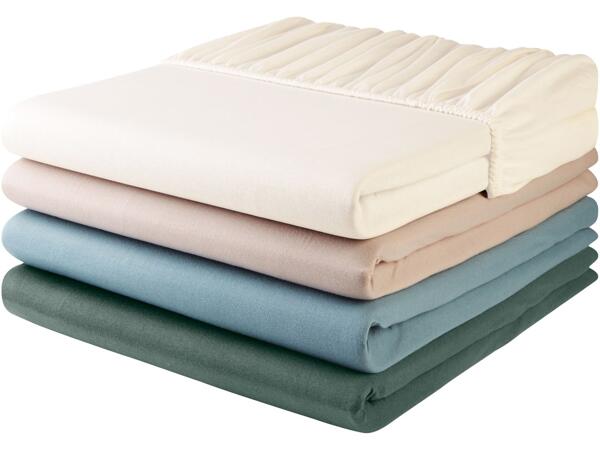 Jersey fitted sheet