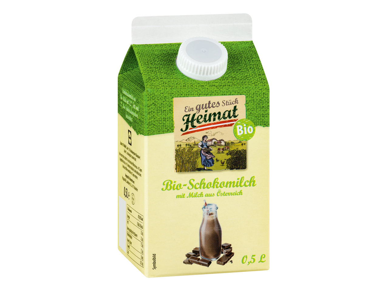 EIN GUTES STÜCK HEIMAT Bio-Schokomilch