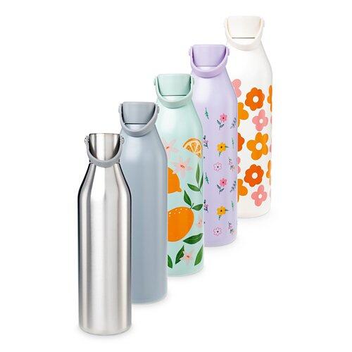 CROFTON Thermosflasche Metalldesign